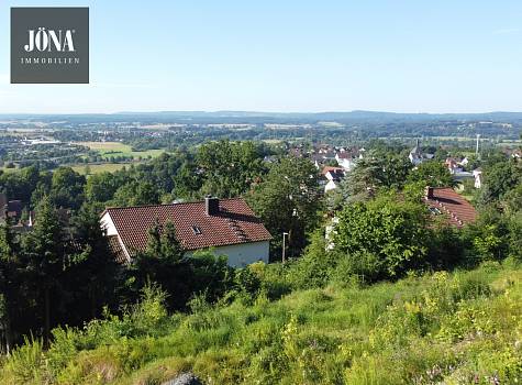 Perfekter Blick über die Mainauen - Einfamilienhausgrundstück für Bebauung