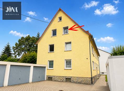 2-Zimmer-Dachgeschoss-Wohnung in ruhiger Lage von Stadtsteinach