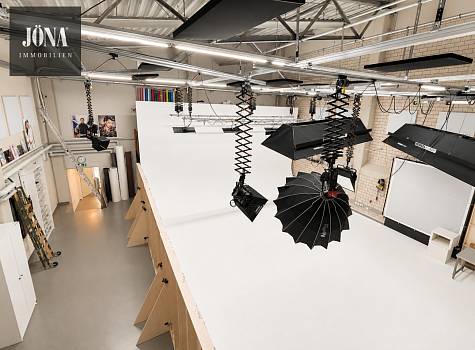 Professionelles Foto- und Filmstudio mit ca. 280 m² – voll ausgestattet und sofort nutzbar