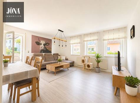 Modernisiert, gepflegt und sofort zum Wohlfühlen - 2-Zimmer-Wohnung mit Balkon und Stellplatz