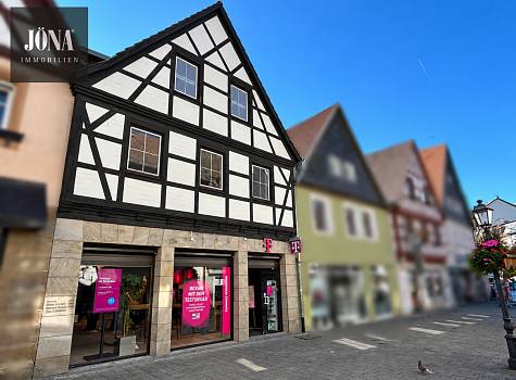 Gewerbeimmobilie mit ca. 18% Rendite in der Fußgängerzone